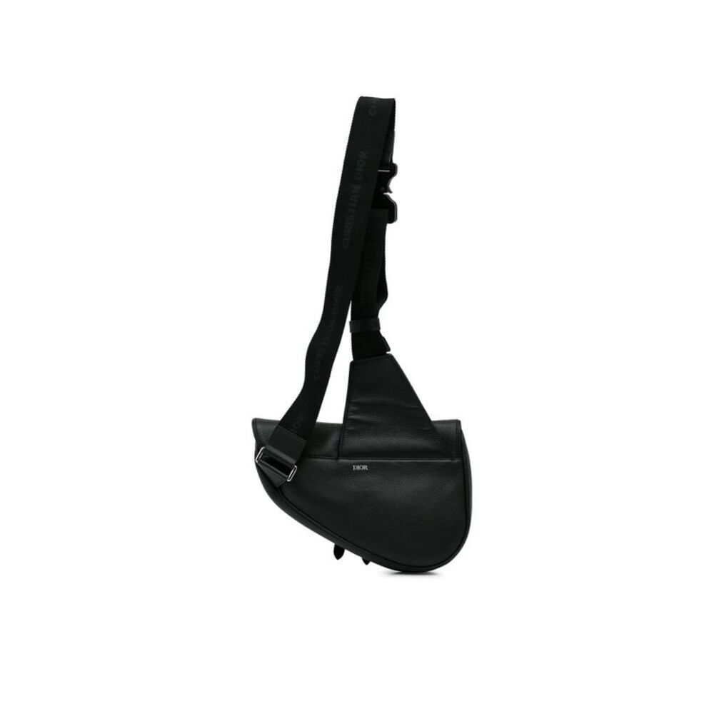 Pre Loved Dior Leather Saddle Crossbody Bag - Picture 3 of 10